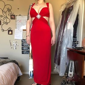 Sexy revealing dress